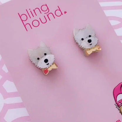 Westie Pet Earrings