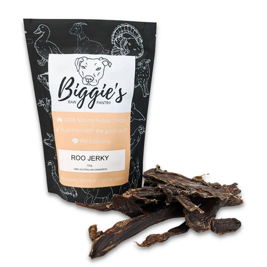 Roo Jerky: Biggie's Raw Pantry