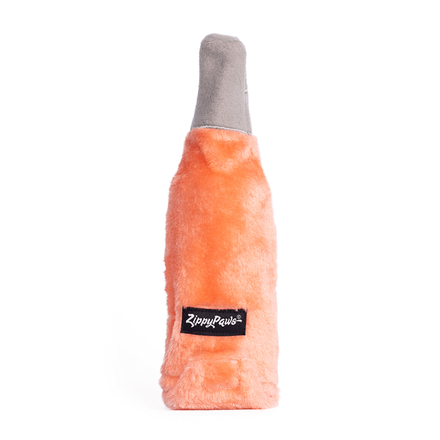 Zippy Paws: Happy Hour Crusherz Rose Bottle Toy